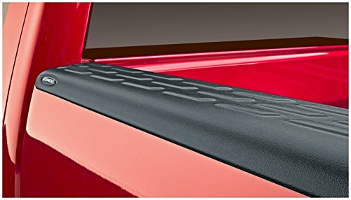 Bushwacker Ultimate BedRail Caps - Factory w/o Stake Holes | 2-Piece Set, Black, Smooth Finish | 49516 | Fits 2007-2013 Chevrolet Silverado 1500 Fleetside w/ 5.8' Bed