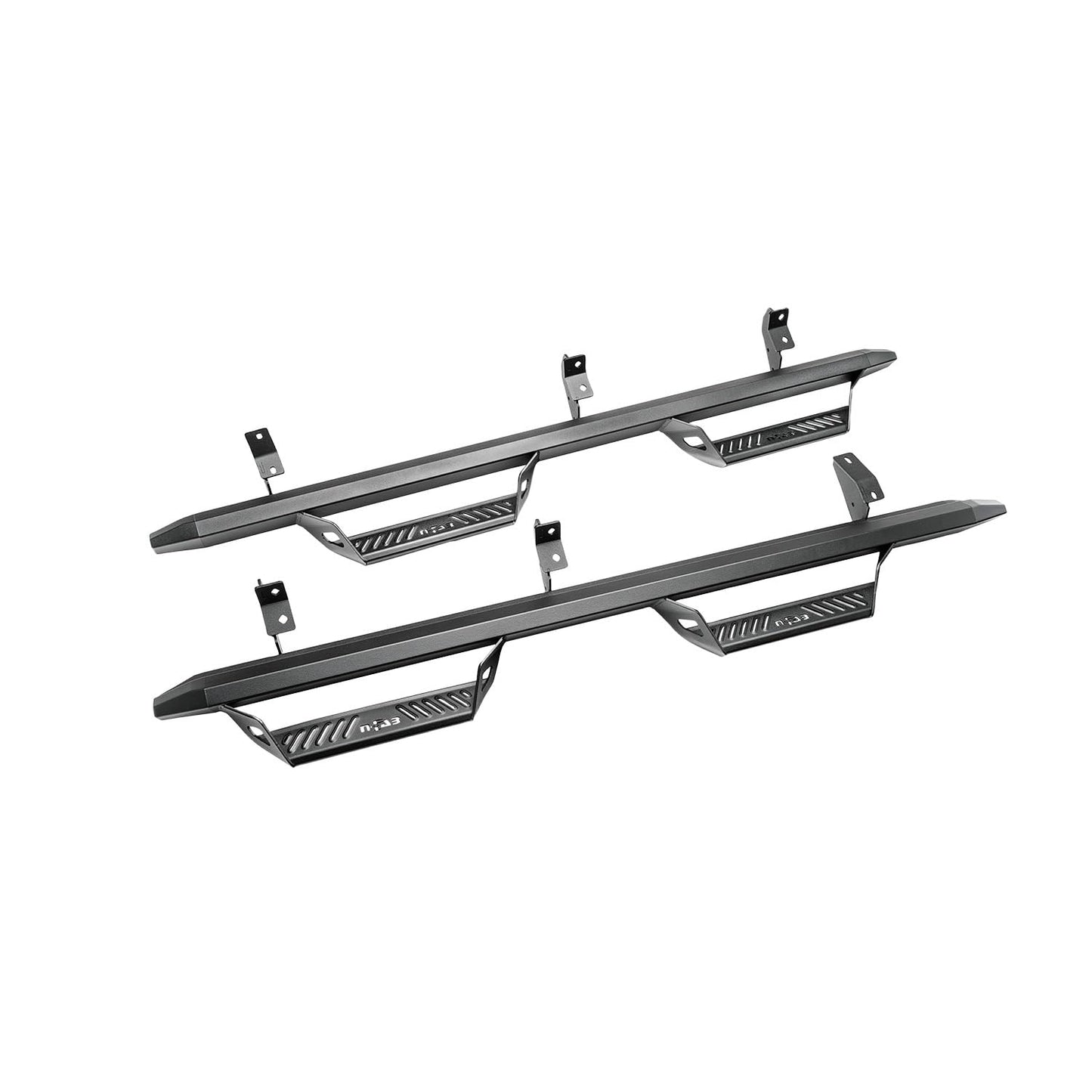 N-Fab Predator Pro Steps for Toyota 4Runner | Cab Length, Rust-Proof Aluminum, Textured Black | PRT1458R-TX | Fits 2014-2024 Toyota 4Runner (Does not fit 2010-2019 Limited and 2010-2013 SR5 Models)