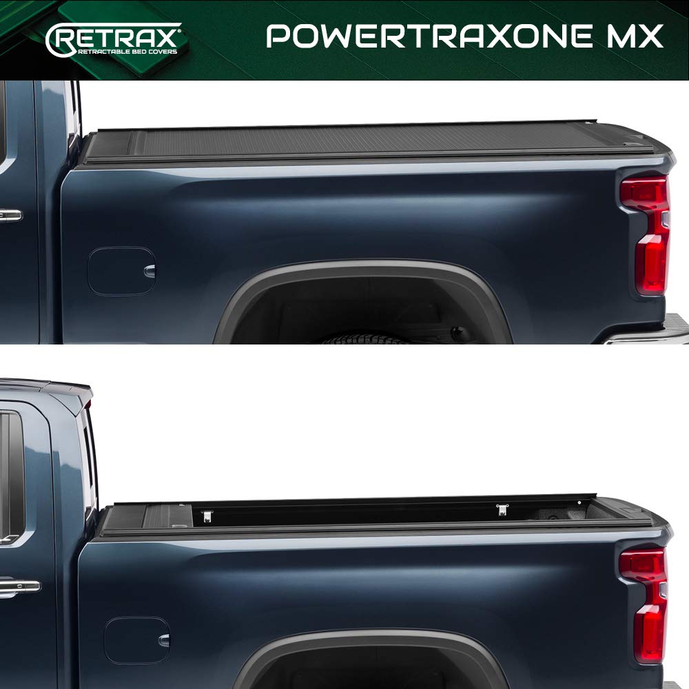 RealTruck Retrax PowertraxONE MX Retractable Truck Bed Tonneau Cover | 70860 | Fits 2022-2024 Toyota Tundra w/o Deck Rail System 5' 7" Bed (66.7")