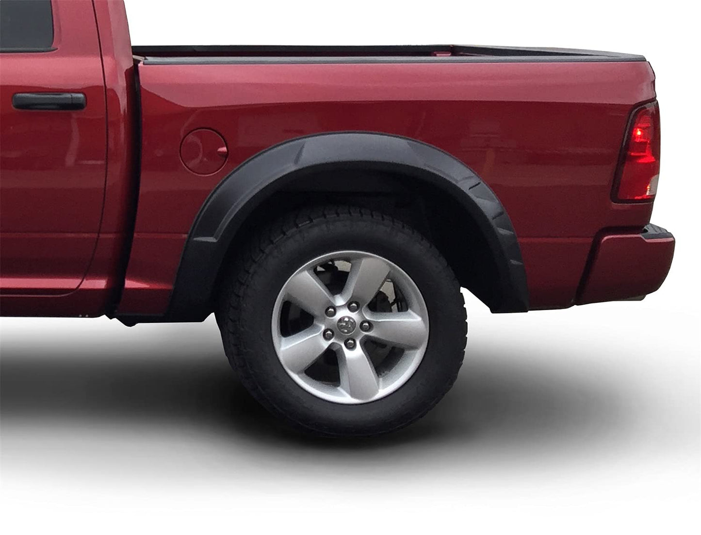 Bushwacker DRT Extended Front & Rear Fender Flares | 4-Piece Set, Black, Smooth Finish | 50932-02 | Fits 2010-2018 Ram 1500, 2019-2022 Ram 1500 Classic (Excludes Rebel Models)