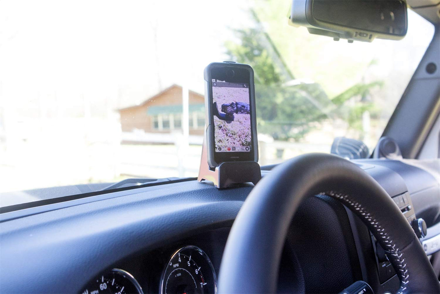 RAMPAGE PRODUCTS Poartble Wi-Fi Backup Camera | Black/Silver, 12V, USB Connector | 7710 | 1999-2024 Universal Fit