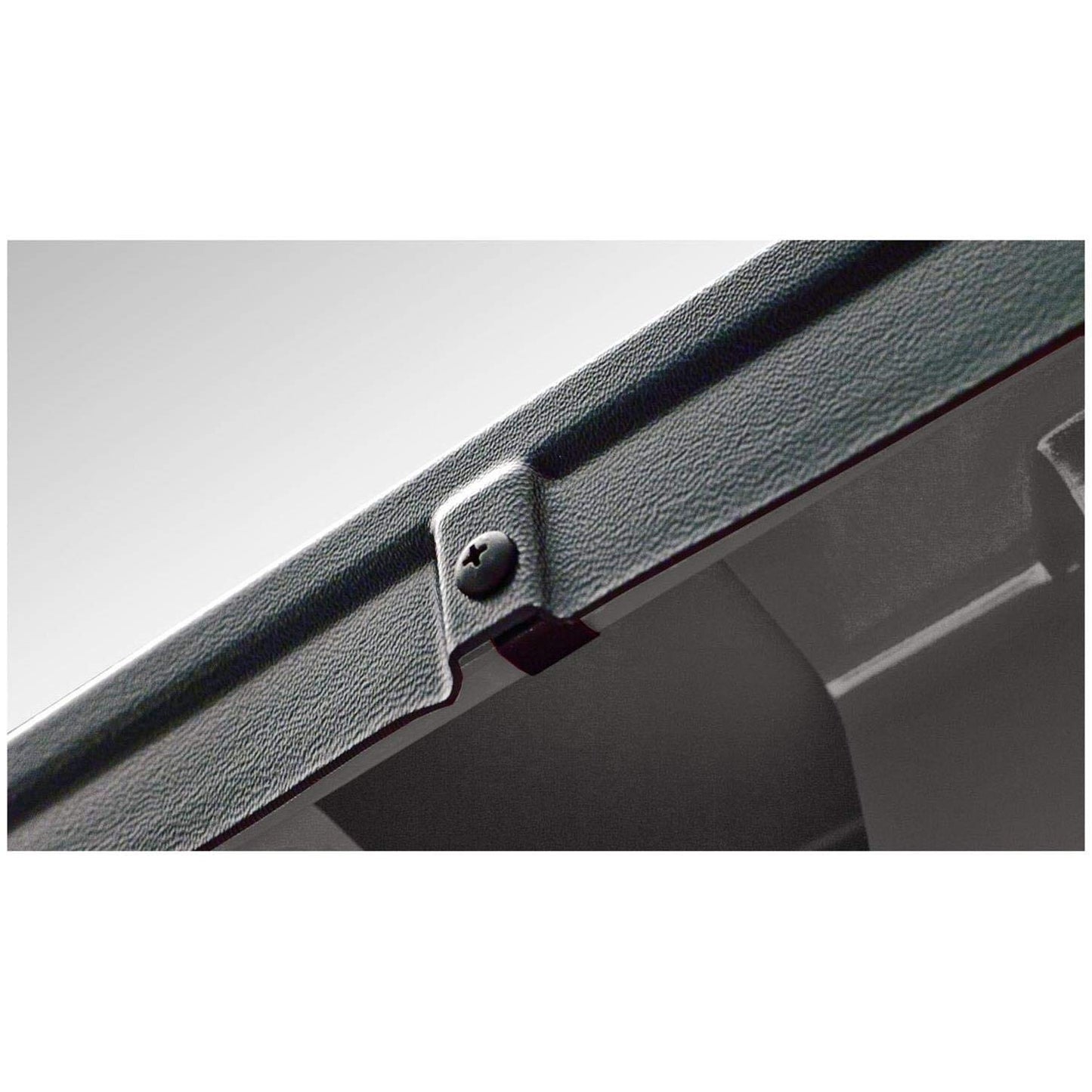 Bushwacker Ultimate BedRail Caps - Factory w/o Stake Holes | 2-Piece Set, Black, Smooth Finish | 49518 | Fits 2007-2013 Silverado 1500; 07-14 2500 HD/3500 HD Fleetside w/ 8.1' Bed (Excludes Dually)