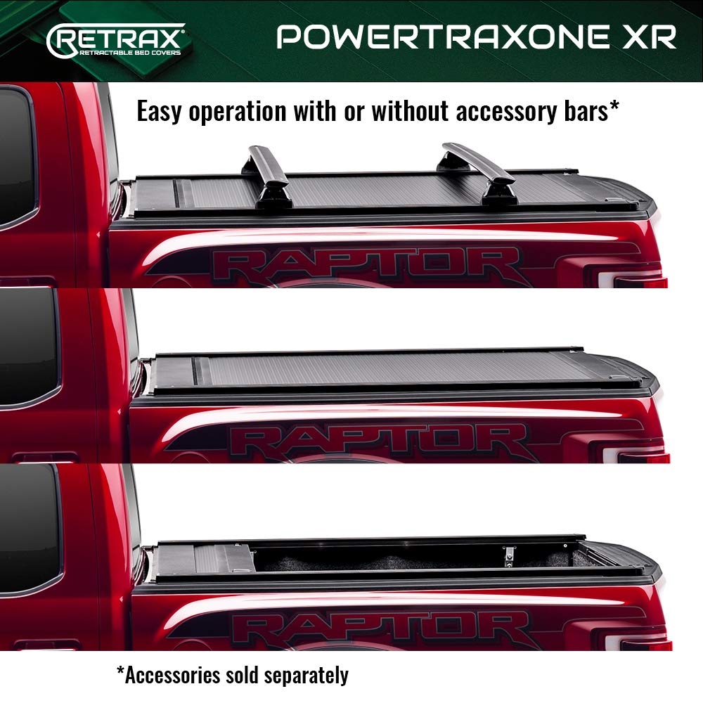RealTruck Retrax PowertraxONE XR Retractable Truck Bed Tonneau Cover | T-70244 | Fits 2019-2024 Dodge Ram 1500 w/RamBox, Fits w/and w/o Multi-Function (Split) Tailgate 5' 7" Bed (67.4")