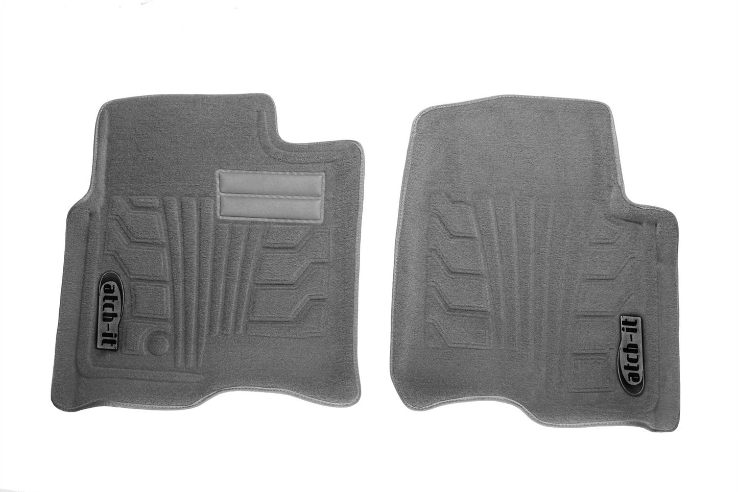 Lund 583124-G Gray Front Pair Catch-It Carpet Floor Mat