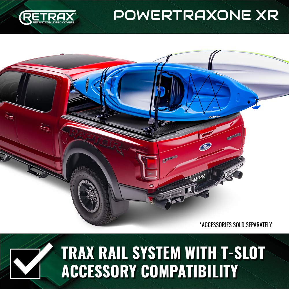 RealTruck Retrax PowertraxONE XR Retractable Truck Bed Tonneau Cover | T-70244 | Fits 2019-2024 Dodge Ram 1500 w/RamBox, Fits w/and w/o Multi-Function (Split) Tailgate 5' 7" Bed (67.4")