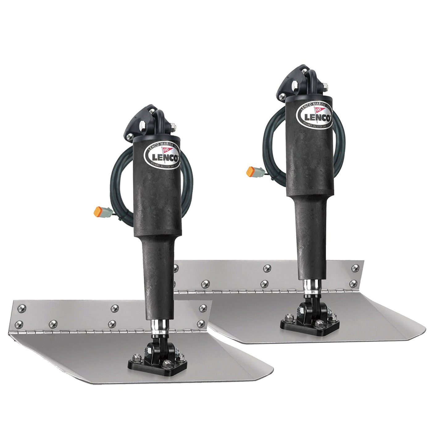 Lenco 15001-101 Electric Standard Mount Trim Tab Kit Without Switch - 9" x 12"