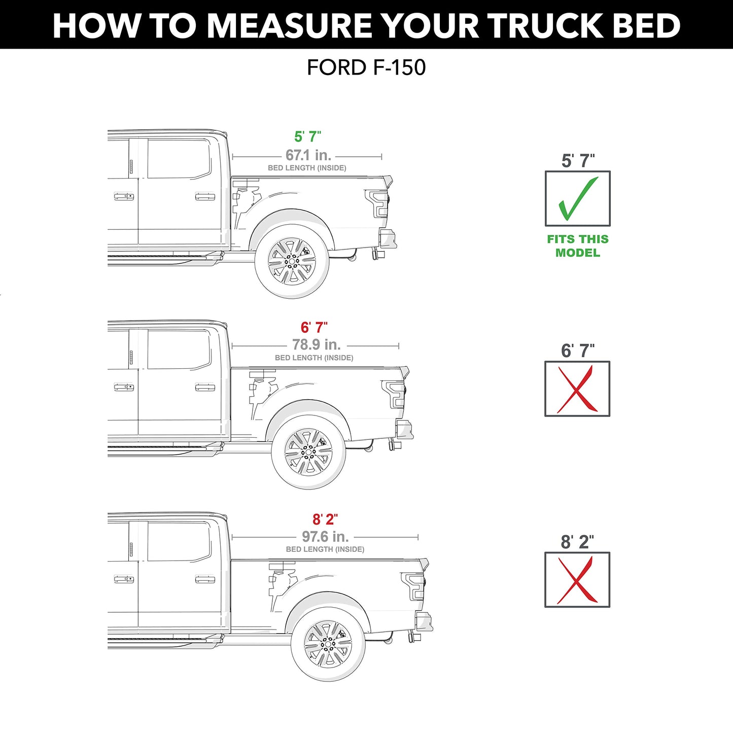 RealTruck Retrax PowertraxONE MX Retractable Truck Bed Tonneau Cover | 70373 | Fits 2015 - 2020 Ford F-150 Super Crew & Super Cab 5' 7" Bed (67.1")