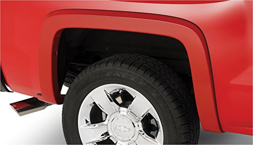 Bushwacker 40956-02 OE-Style Fender Flares 4pc. Set fits 2014-2019 (Classic) Chevrolet Silverado 1500; 2015-2019 Silverado Silverado 2500HD & 3500HD (Excludes Dually)
