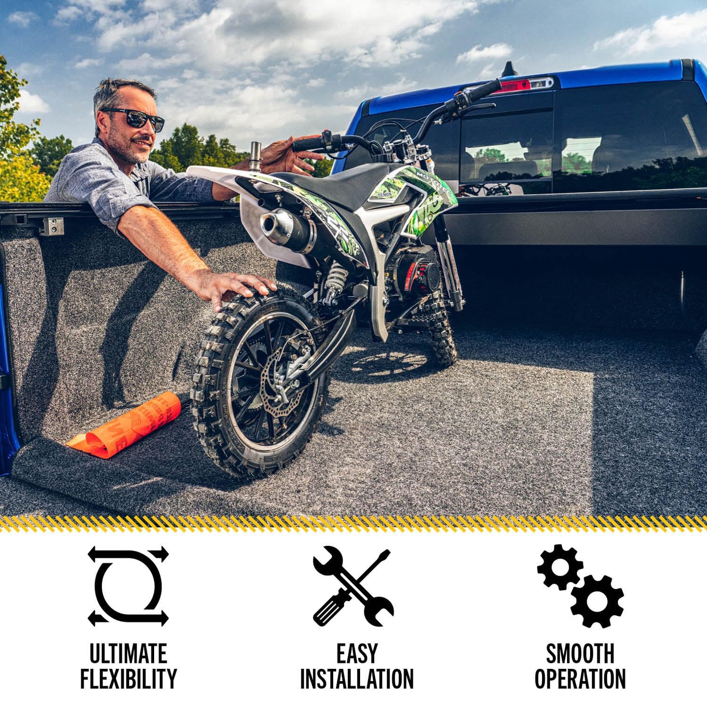RealTruck Retrax Retrax IX Retractable Truck Bed Tonneau Cover | 30373 | Fits 2015-2020 Ford F-150 (incl. Raptor/Lightning) 5' 7" Bed (67.1")